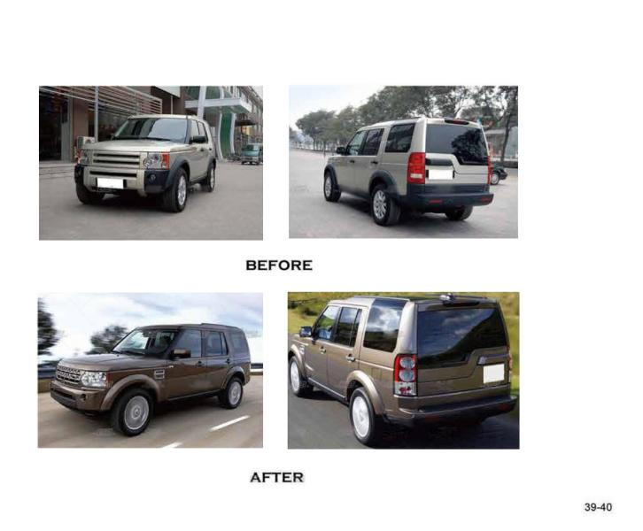 Купити Комплект рестайлінгу для Land Rover Discovery IV