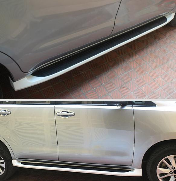 Купить Боковые подножки (2 шт) для Toyota Innova 2015- гг