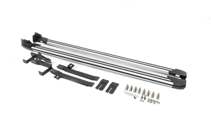 Купить Боковые пороги Оригинал (2 шт, алюминий) для Renault Captur 2013-2019 гг