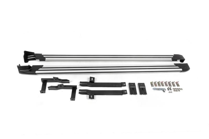 Купить Боковые пороги Оригинал (2 шт, алюминий) для Renault Captur 2013-2019 гг