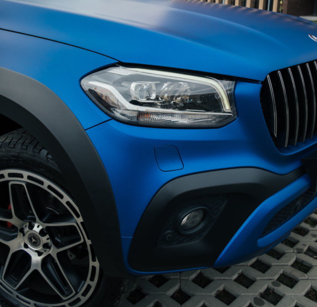 Купити Передня решітка GT Panamericana для Mercedes X class