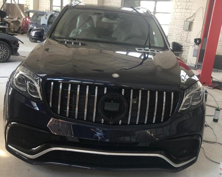 Купити Передня решітка GT Panamericana (для GLS) для Mercedes GL/GLS сlass X166