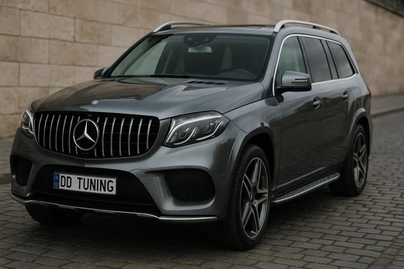 Купити Передня решітка GT Panamericana (для GLS) для Mercedes GL/GLS сlass X166