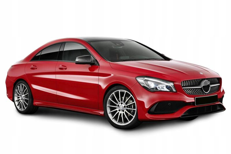 Купить Передняя решетка (2017-2019, Diamond Silver) для Mercedes CLA C117