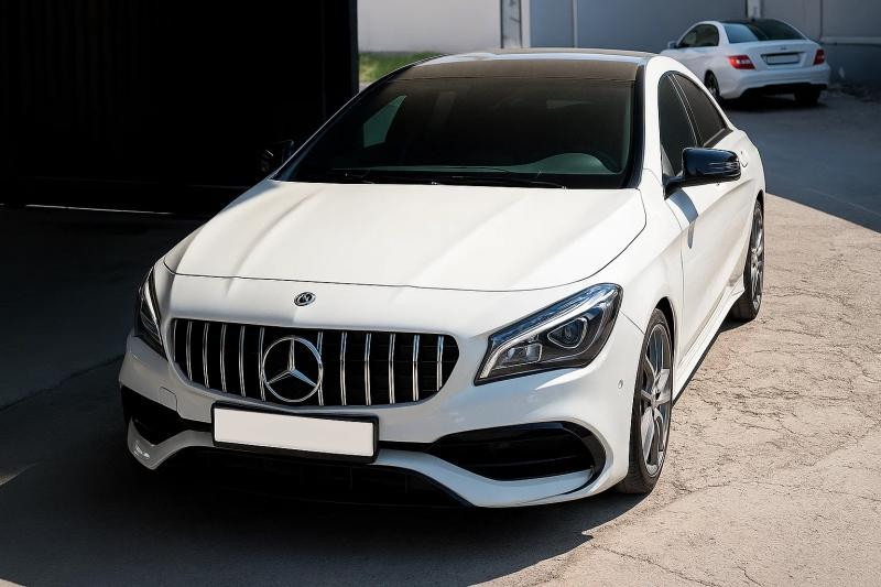 Купить Передняя решетка (2013-2016, GT Panamericana) для Mercedes CLA C117