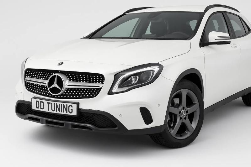 Купити Передня решітка Diamond Silver (2017-2019) для Mercedes GLA X156 рр