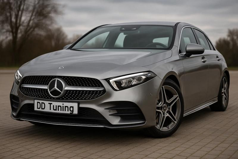 Купить Передняя решетка Diamond Silver (для 2018-2022) для Mercedes A-сlass W177 2018- гг