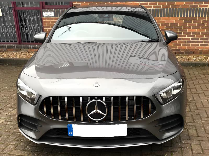 Купить Передняя решетка GT Panamericana (для 2018-2022) для Mercedes A-сlass W177 2018- гг