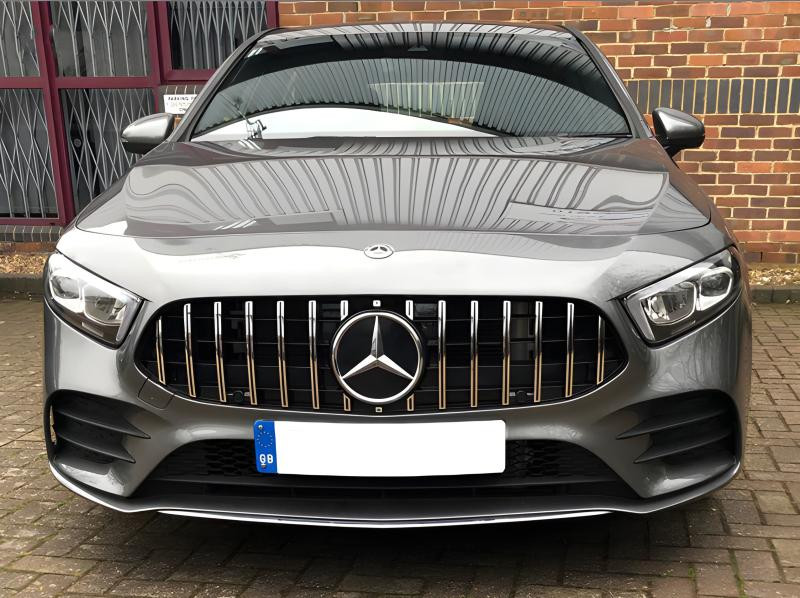 Купить Передняя решетка GT Panamericana (для 2018-2022) для Mercedes A-сlass W177 2018- гг