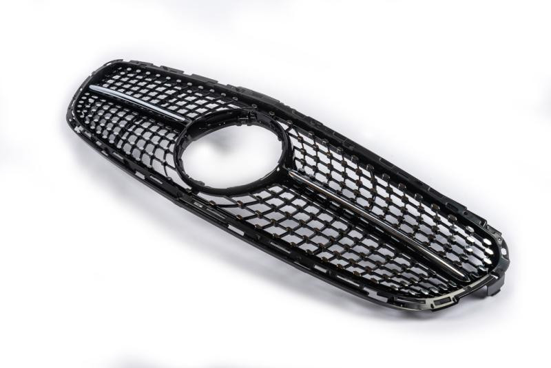 Купити Передня решітка Diamond Black (для Avantgarde і AMG-Line, 2013-2016) для Mercedes E-сlass W212 рр