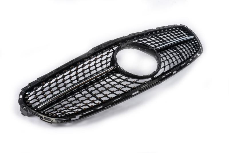 Купити Передня решітка Diamond Black (для Avantgarde і AMG-Line, 2013-2016) для Mercedes E-сlass W212 рр