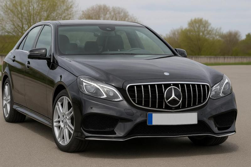 Купить Передняя решетка GT Panamericana (для Avantgarde и AMG-Line, 2013-2016) для Mercedes E-сlass W212