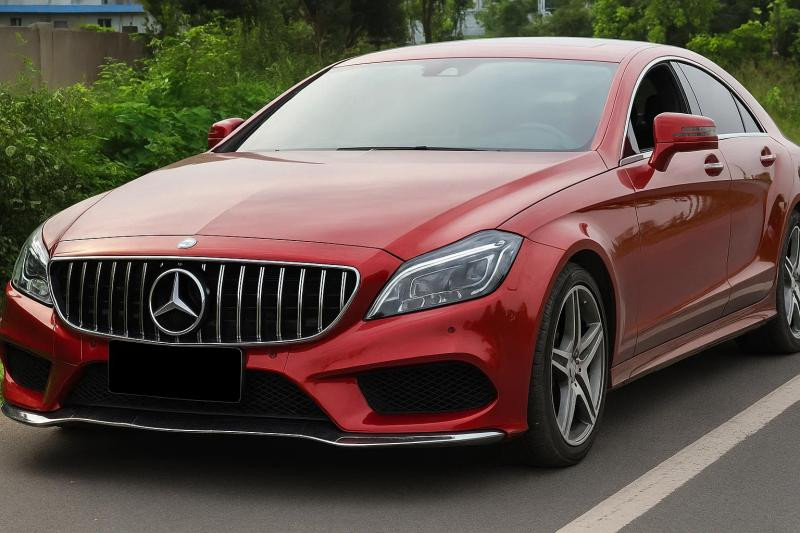 Купить Передняя решетка с рамкой 2014-2018 (GT Panamericana) для Mercedes CLS C218
