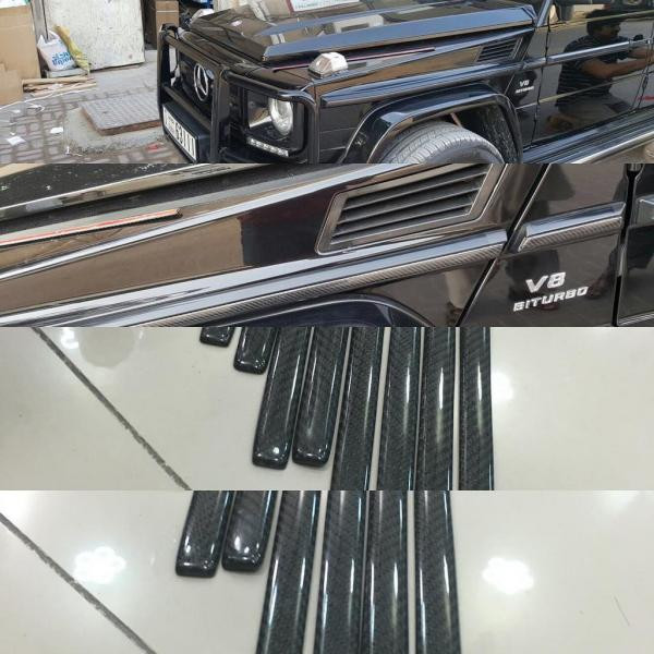 Купить Карбоновые молдинги (вставки) для Mercedes G сlass W463 1990-2018 гг