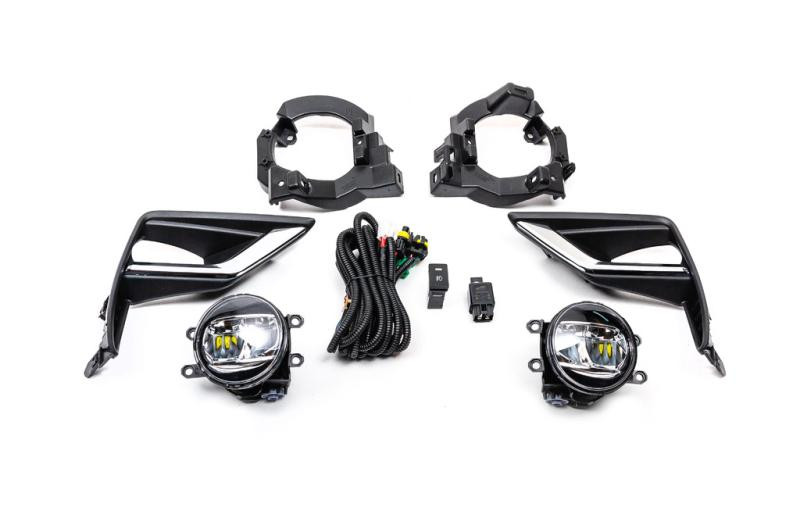 Купить Противотуманки LED с кронтшейнами (2 шт, 2017-2025) для Toyota Land Cruiser Prado 150