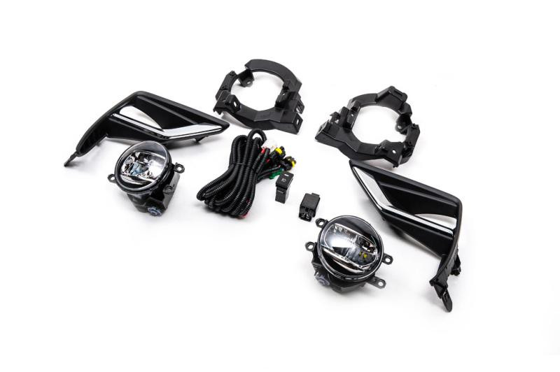 Купить Противотуманки LED с кронтшейнами (2 шт, 2017-2025) для Toyota Land Cruiser Prado 150