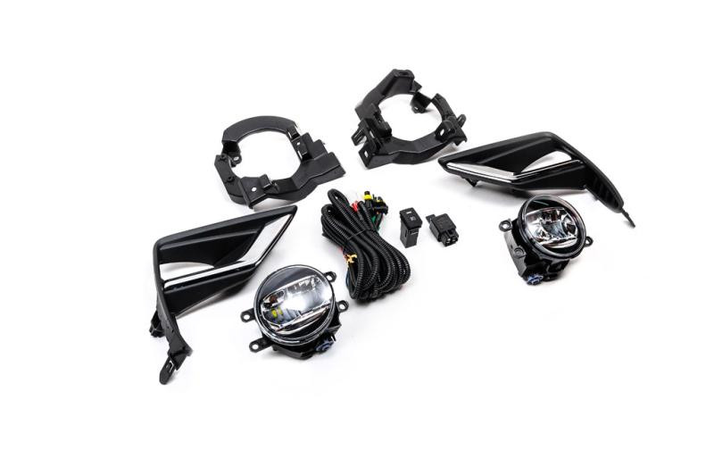 Купить Противотуманки LED с кронтшейнами (2 шт, 2017-2025) для Toyota Land Cruiser Prado 150