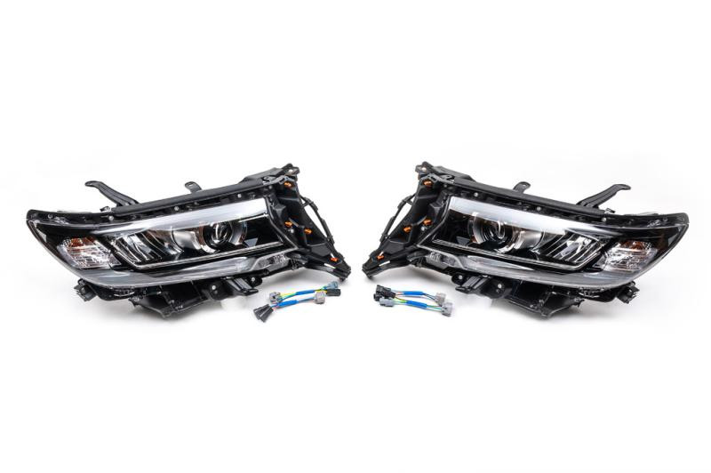 Купити Передня оптика LED (2017-2025, 2 шт) для Toyota Land Cruiser Prado 150