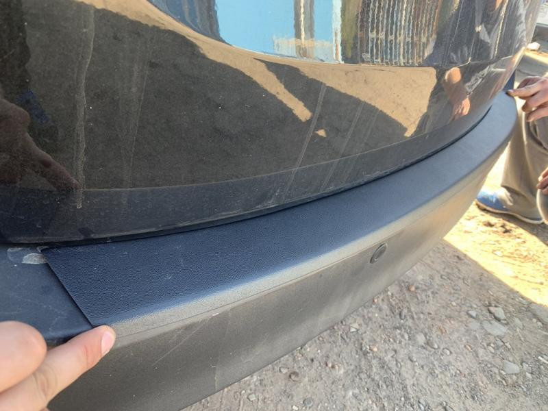 Купити Накладки на задній бампер ABS (пласт.) 2013-2016 для Toyota Rav 4 рр