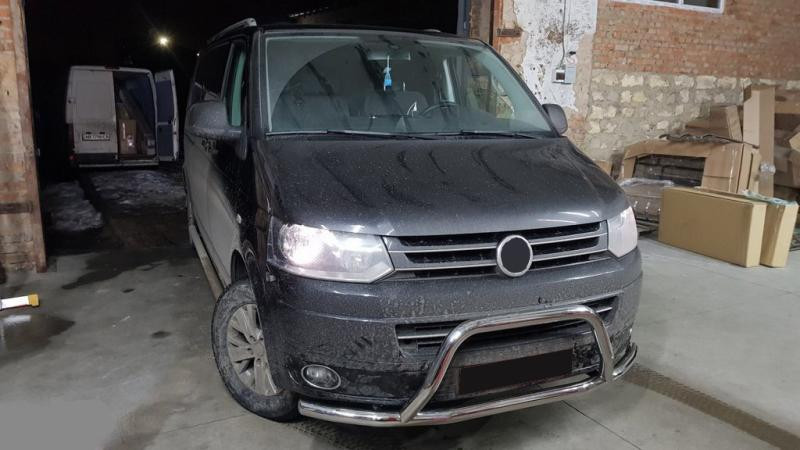 Купити Кенгурятник WT006ST (нерж) для Volkswagen T5 2010-2015 рр