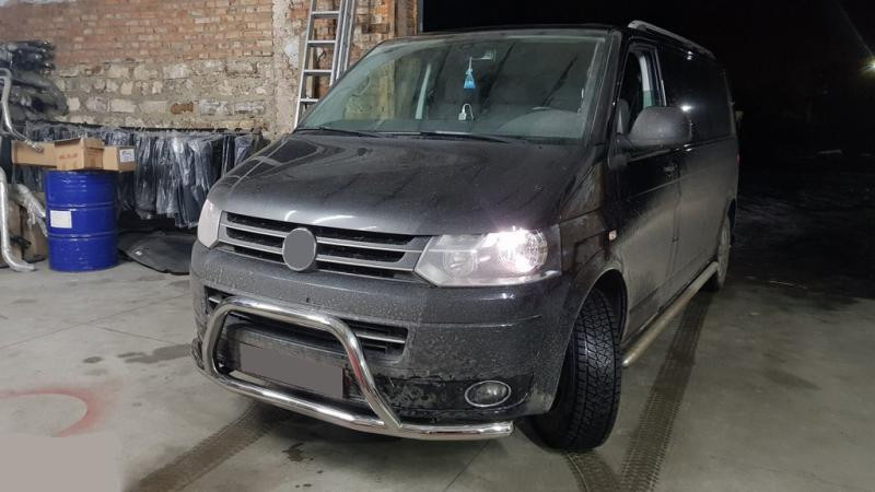 Купити Кенгурятник WT006ST (нерж) для Volkswagen T5 2010-2015 рр