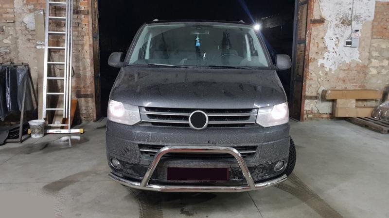Купити Кенгурятник WT006ST (нерж) для Volkswagen T5 2010-2015 рр
