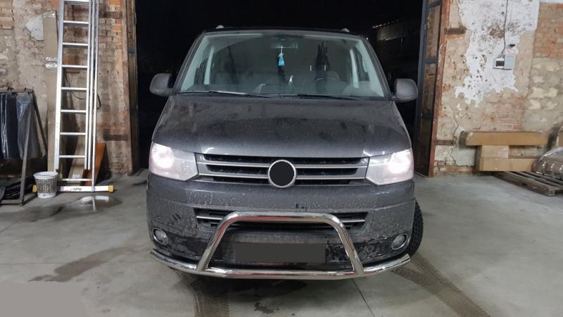 Купити Кенгурятник WT006ST (нерж) для Volkswagen T5 2010-2015 рр