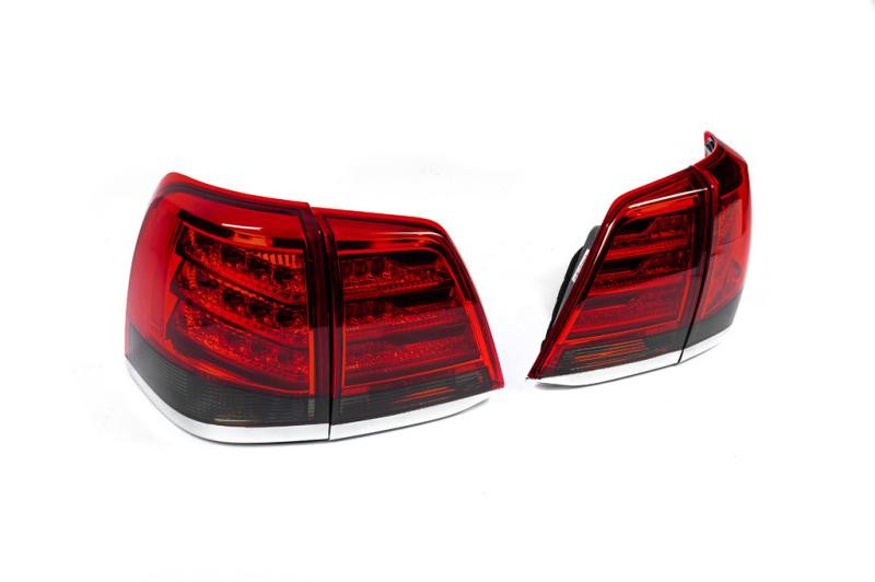 Купить Задние фонари 2007-2015 V-3 (дизайн Lexus ) для Toyota Land Cruiser 200