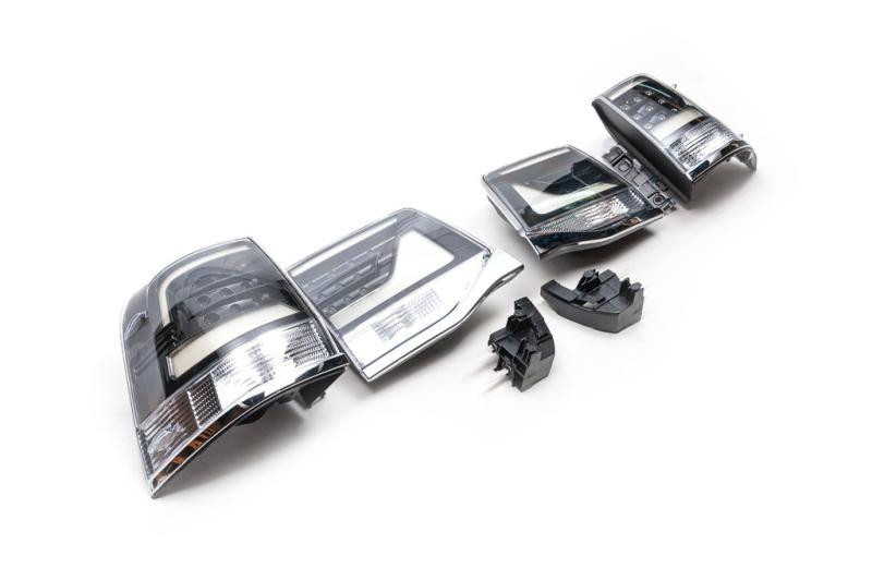 Купить Задние фонари 2016-2025 (Executive Black) для Toyota Land Cruiser 200