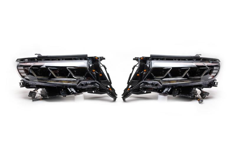 Купить Передняя оптика Lexus-design-3-LED (2017-2025, 2 шт) для Toyota Land Cruiser Prado 150