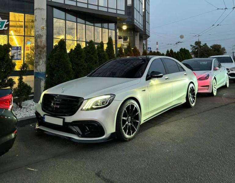 Купить Рестайлинг передние фары с блоками (OEM) для Mercedes S-сlass W222