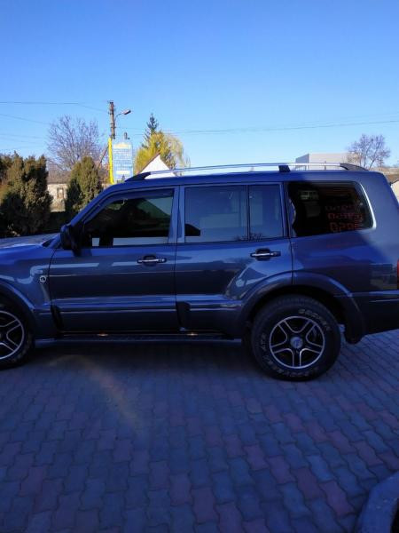 Купити Рейлінги Хром турецький дизайн (2 шт) для Mitsubishi Pajero Wagon IV