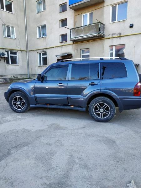 Купити Рейлінги Хром турецький дизайн (2 шт) для Mitsubishi Pajero Wagon IV