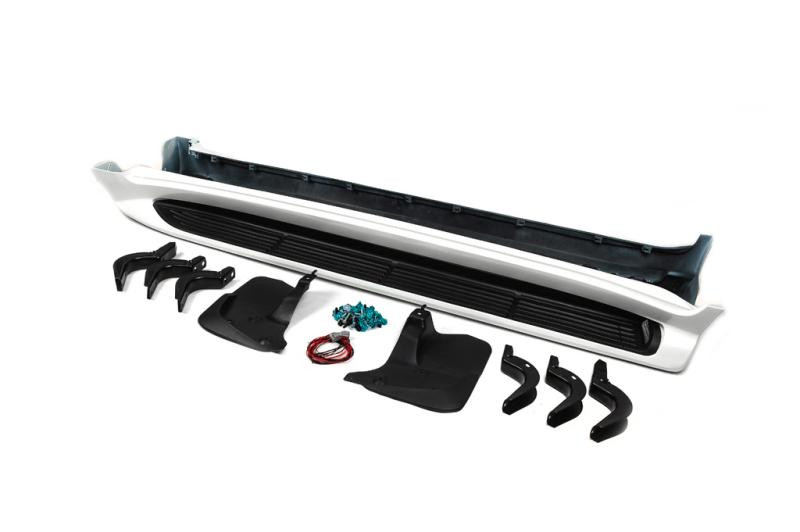 Купить Боковые пороги с LED (дизайн 2015-2020) Черный цвет для Toyota Land Cruiser 200