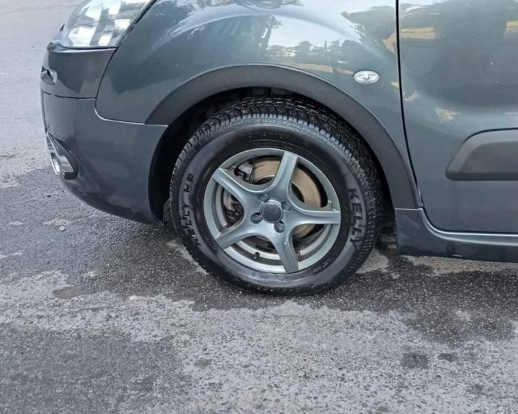 Купити Накладки на арки (4 шт, чорні) XTR, 2 бокові двері, Метал для Peugeot Partner Tepee 2008-2018 рр