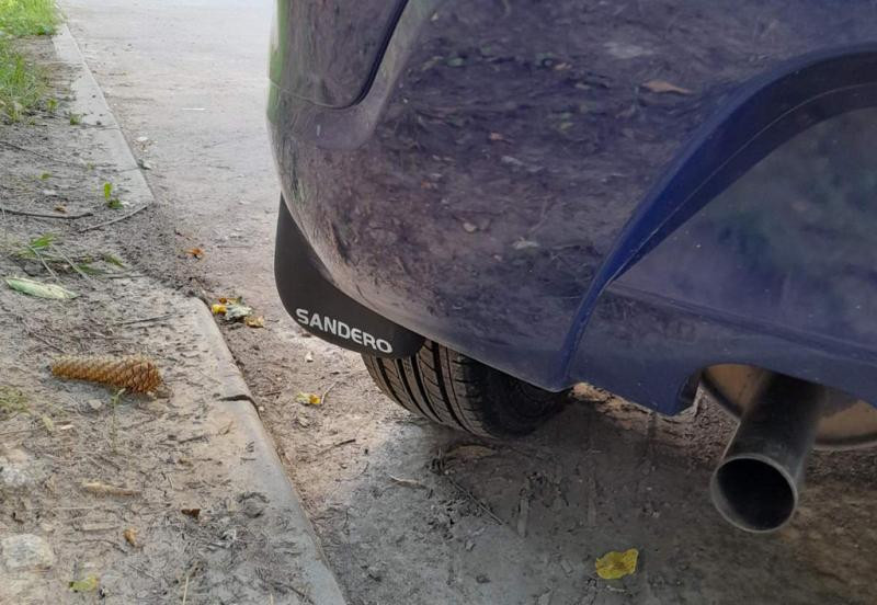 Купити Задні бризковики (2 шт.) для Renault Sandero 2007-2013 рр