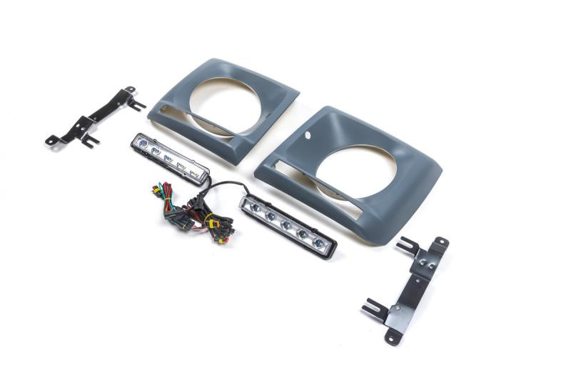 Купити Накладки на фари з LED (5 діодів, комплект) для Mercedes G сlass W463 1990-2018рр