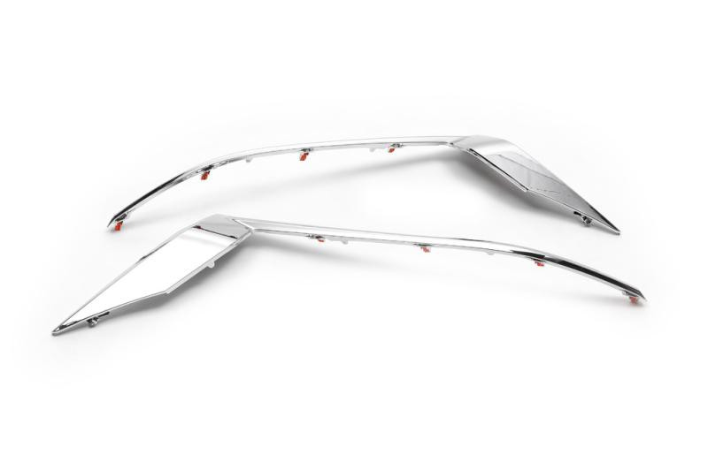 Купити Вії на фари (2 шт., для LED) для Toyota Land Cruiser Prado 150