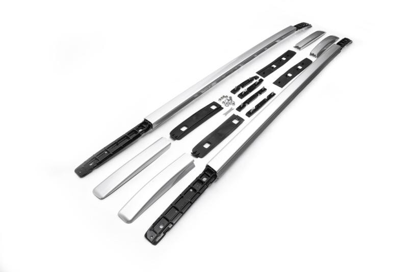 Купити Рейлінги (2 шт) Сірі для Mitsubishi Outlander 2012-2021 рр