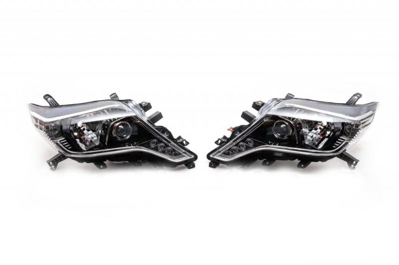 Купить Передняя оптика LED (2013-2017, 2 шт) с AFR адаптацией для Toyota Land Cruiser Prado 150