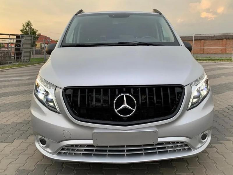 Купить Передняя решетка GT Panamericana Black (2014-2023 для Vito W447) для Mercedes Vito/V-class W447 2014- гг