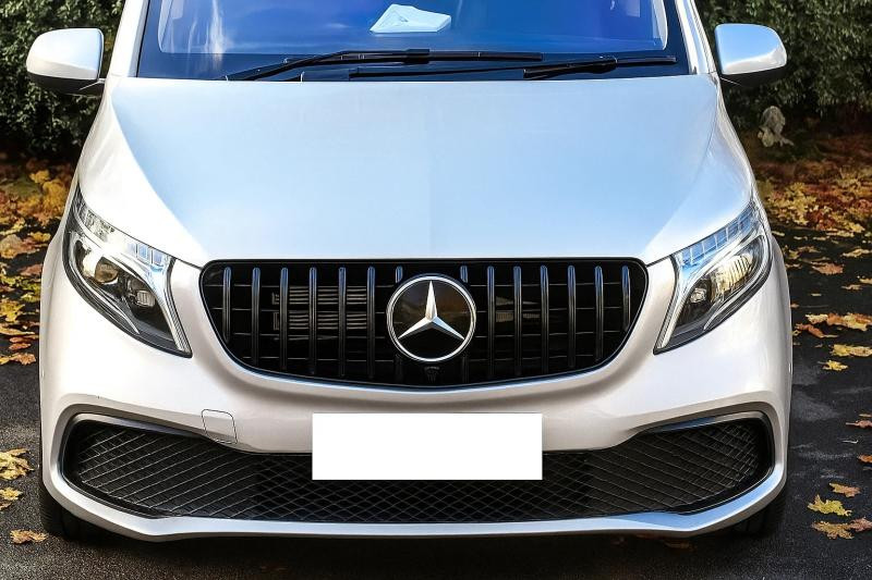 Купити Передня решітка GT Panamericana Black (2014-2019 для V-class) для Mercedes Vito / V-class W447 2014- рр