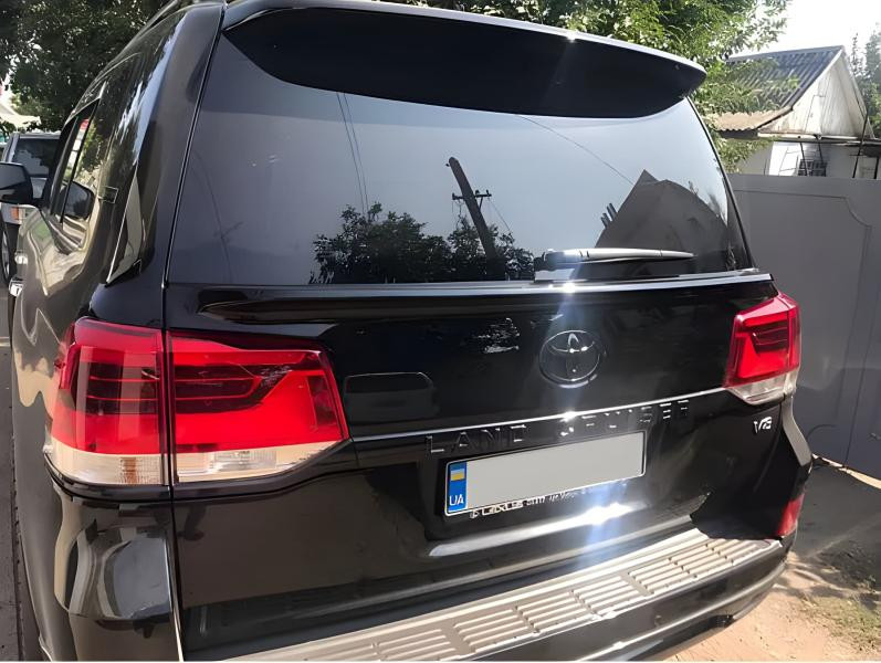 Купить Спойлер WALD (нижний, 2015-2025) Черный цвет для Toyota Land Cruiser 200