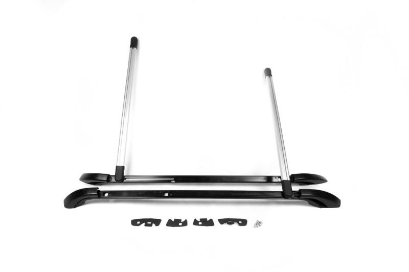 Купити Оригінальні рейлінги (з поперечками) Сірі-2025чорні для Mercedes Citan 2013-2021 рр