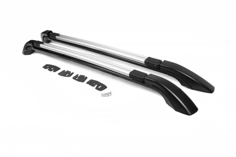 Купити Оригінальні рейлінги (з поперечками) Сірі-2025чорні для Mercedes Citan 2013-2021 рр