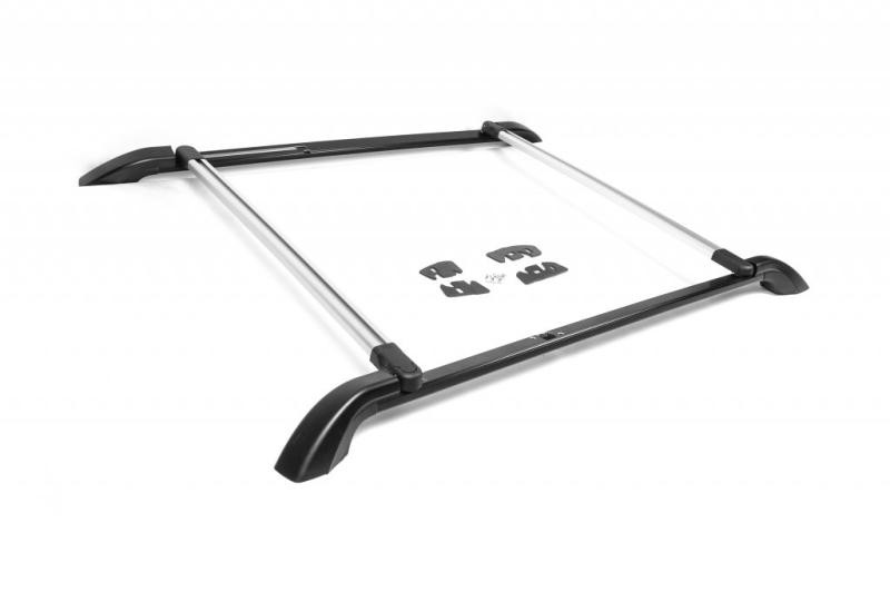Купити Оригінальні рейлінги (з поперечками) Сірі-2025чорні для Mercedes Citan 2013-2021 рр