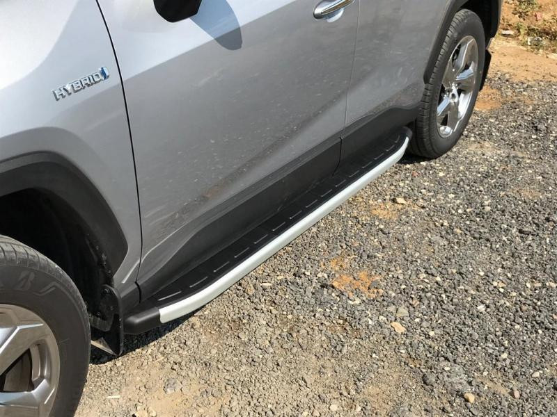 Купить Боковые пороги Fullmond (2 шт., алюминий) для Toyota Rav 4 2019- гг