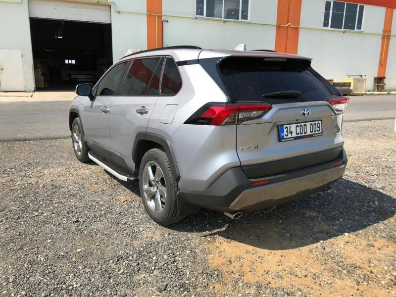 Купить Боковые пороги Fullmond (2 шт., алюминий) для Toyota Rav 4 2019- гг