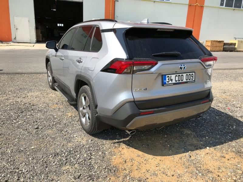 Купити Бокові пороги RedLine V1 (2 шт., алюміній) для Toyota Rav 4 2019- рр