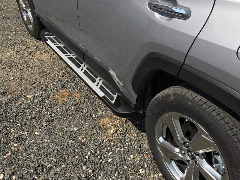 Купити Бокові пороги Sunrise (2 шт., алюміній) для Toyota Rav 4 2019- рр